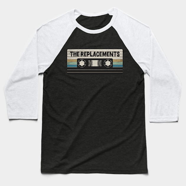 The Replacements Mix Tape Baseball T-Shirt by getinsideart